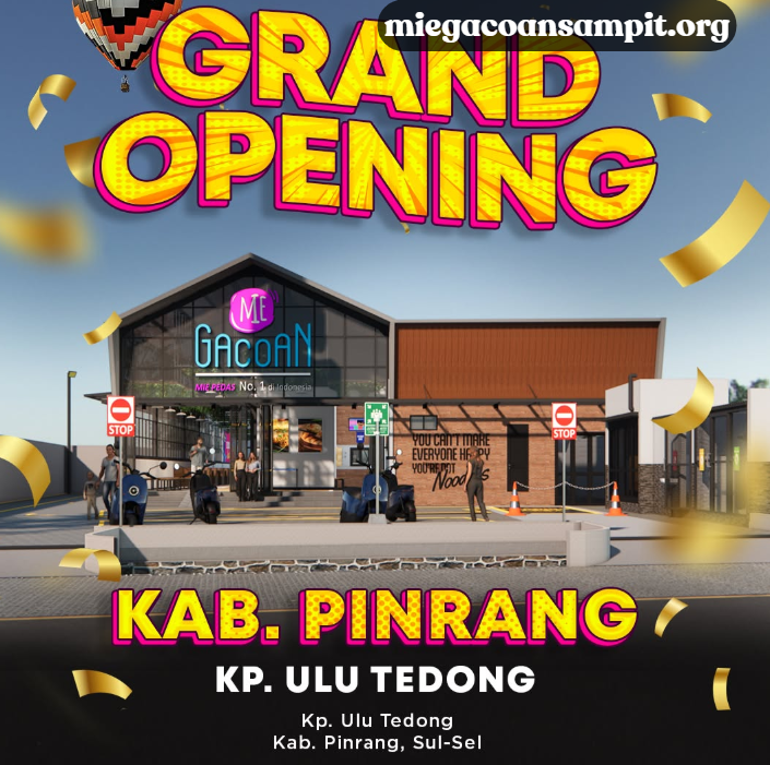Mie Gacoan Pinrang Hadir di Kp. Ulu Tedong — Bawa Sensasi Pedas dan Suasana Kekinian ke Sulawesi Selatan!